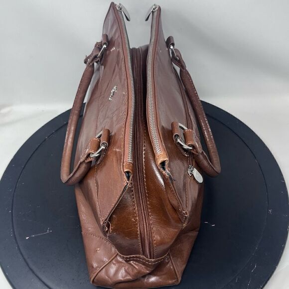 Ashwood Leather Satchel Brown United Kingdom - Picture 8 of 16